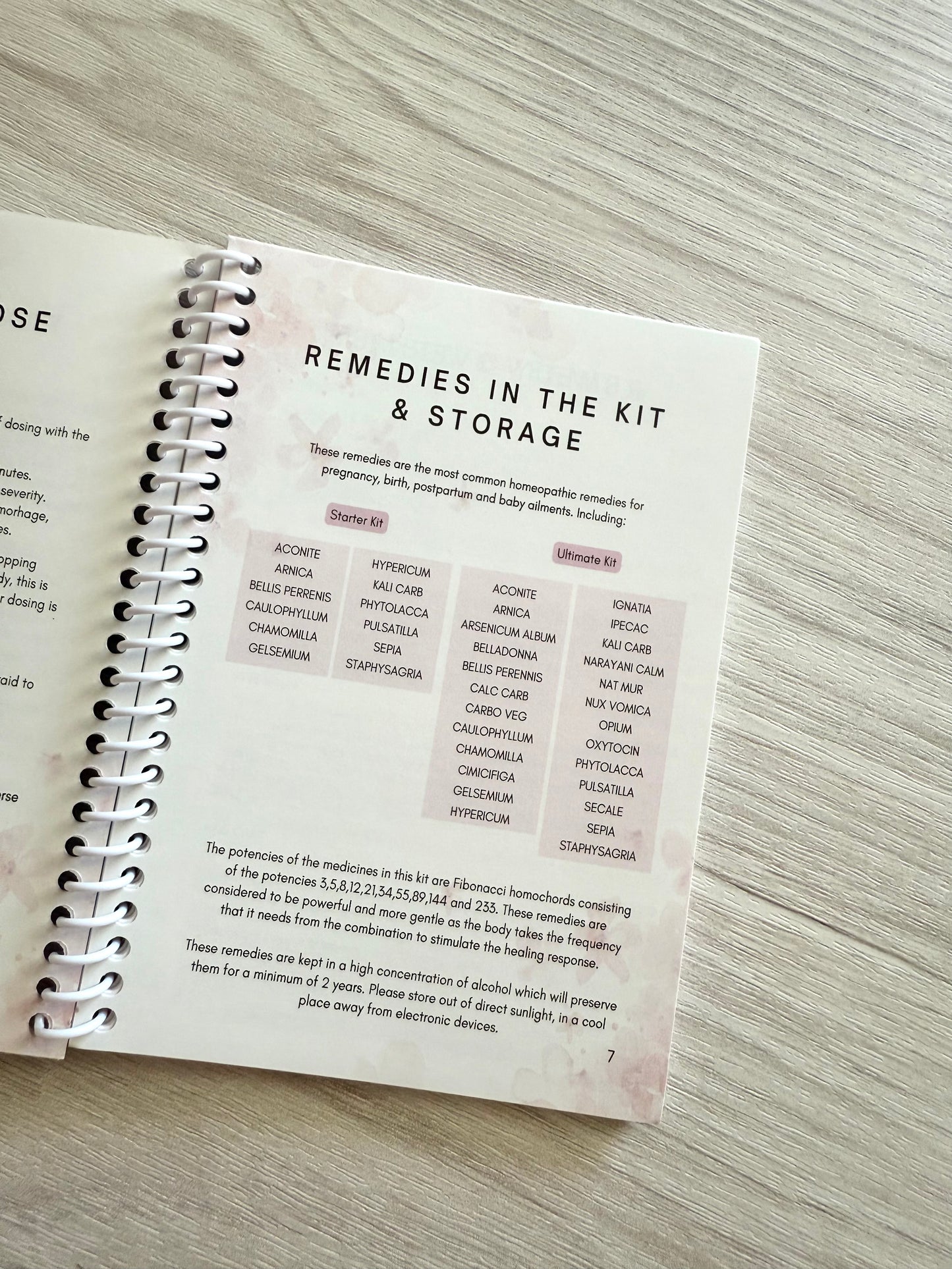 Starter Homeopathic Pregnancy, Birth + Postpartum Kit